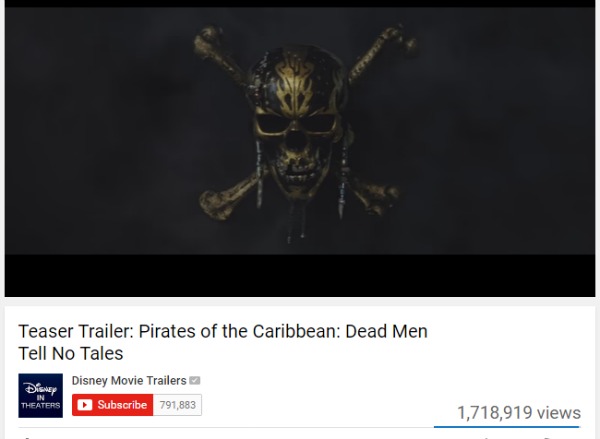 Heres The First Trailer For Pirates Of The Carribean Dead Men