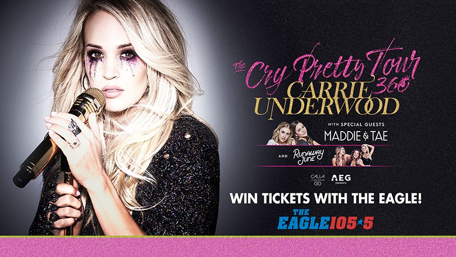 Win Carrie Underwood Tickets! 101.5 The Eagle