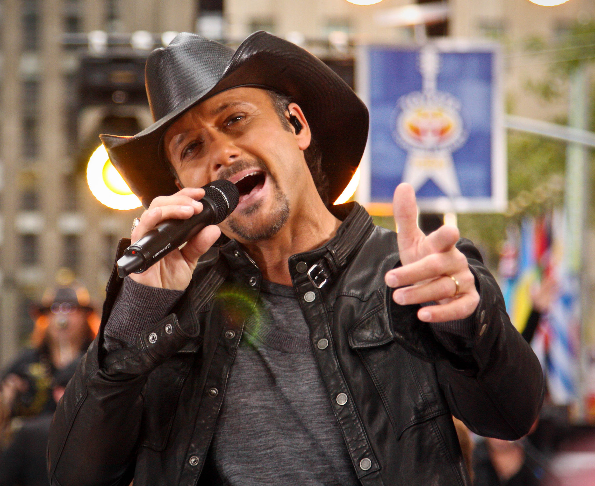 New,York,-,October,23:,Country,Singer,Tim,Mcgraw,Performs - 101.5 The Eagle