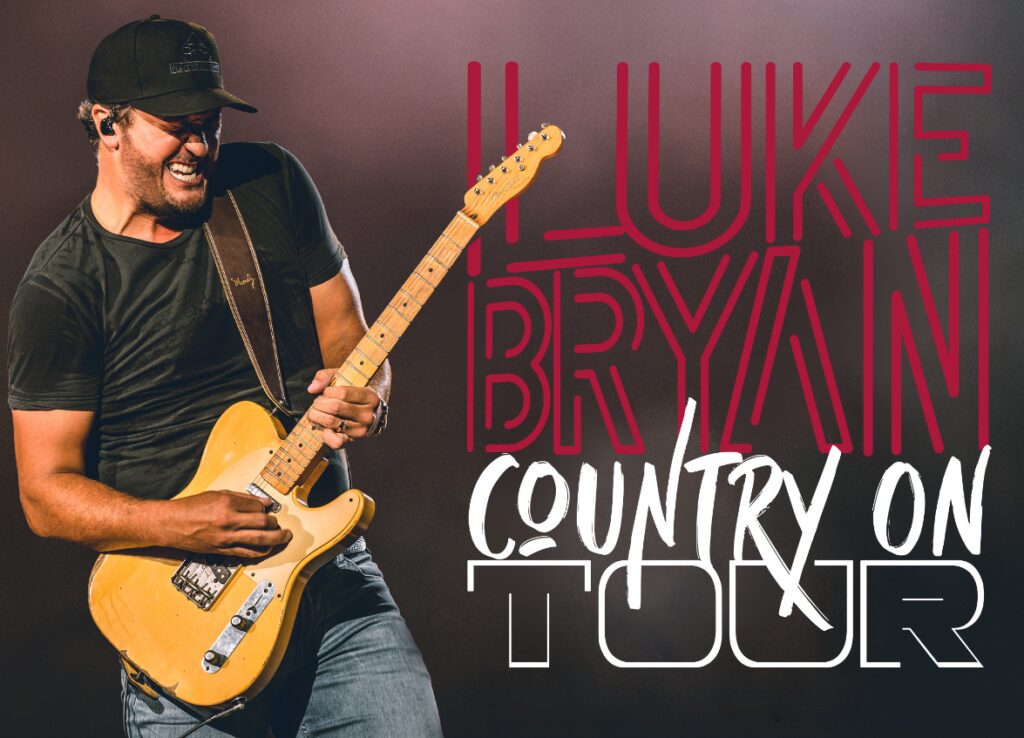 Luke Bryan Country on Tour Admat